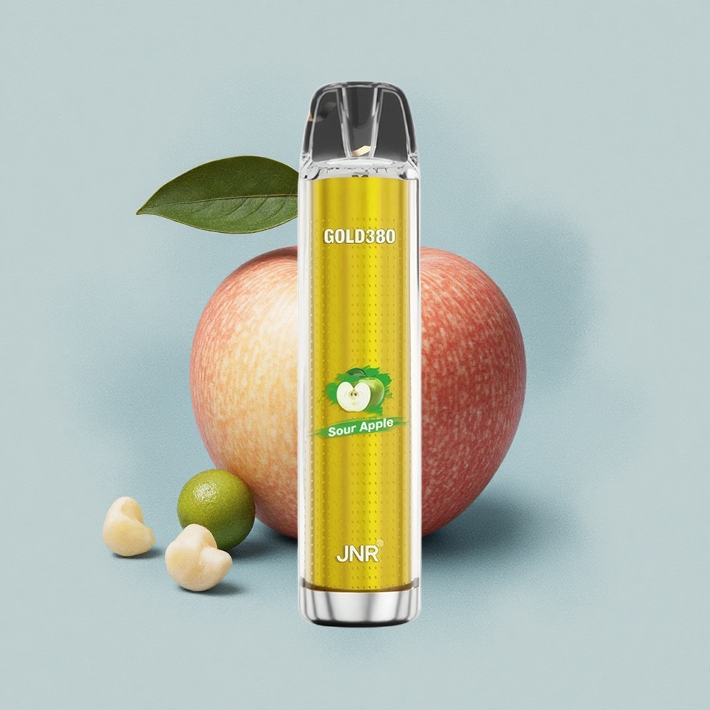 JNR Gold380 6000 Киселa Ябълка 1500mAh 1.0ohm Мрежа