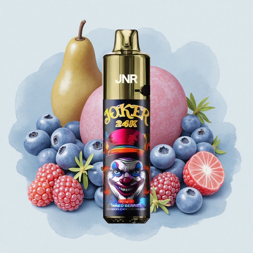 JNR Joker 24K Смесени Ягоди 10мл 800мAh Тип-C