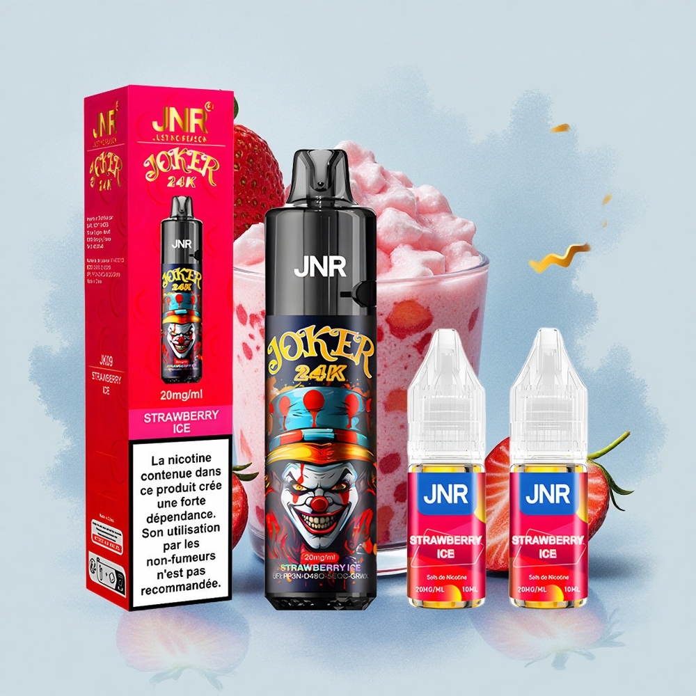 JNR Joker 24K Ягодов Сладолед с Видим Ниво на Течност и Странично Нареждане