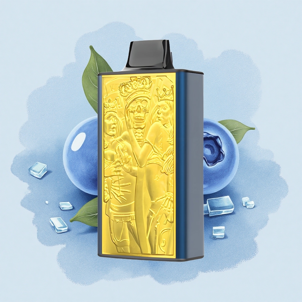 JNR Mega Box 25000 Боровинков Лед 25000 Пуфове 30мл Бърз Заряд