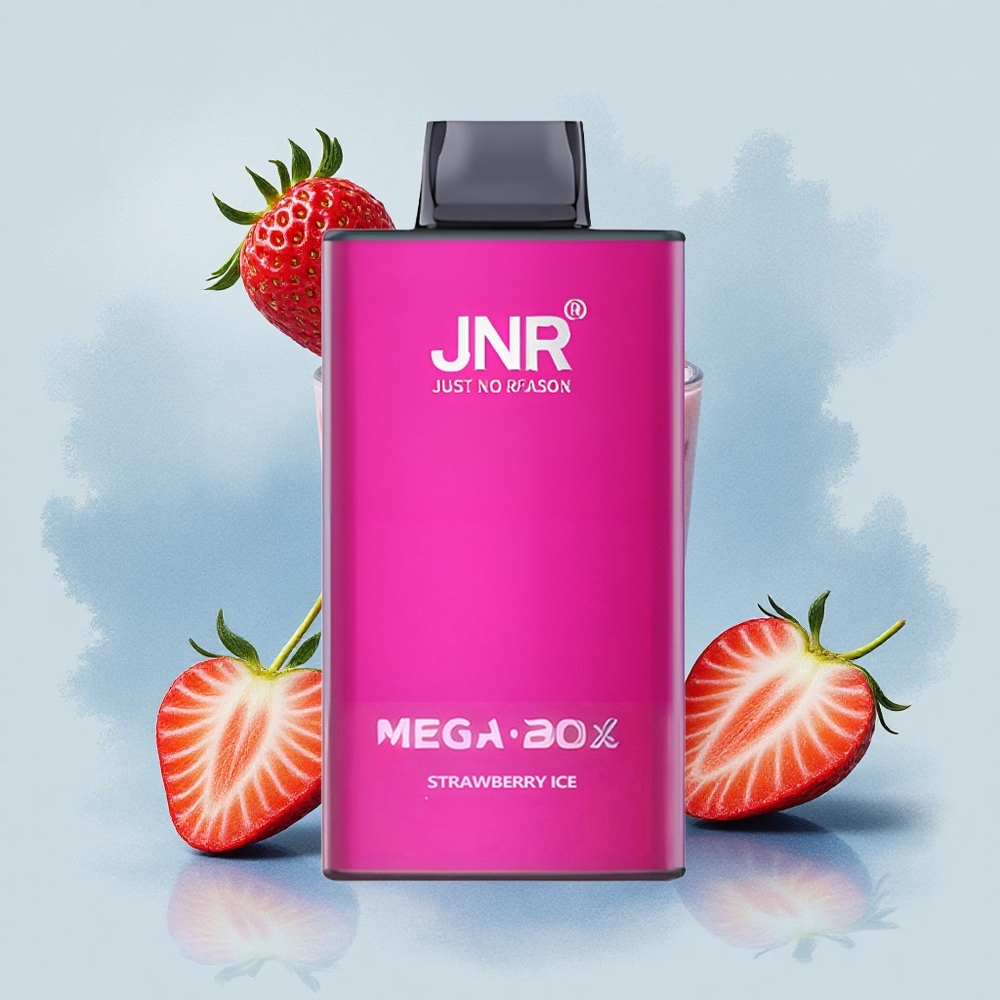 JNR Mega Box 25000 Ягодов Лед 25000 пуфове 30ml Dual Mesh