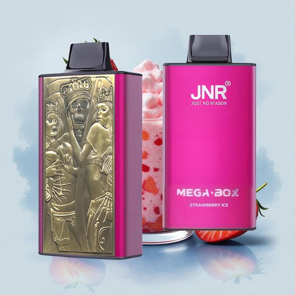 JNR Mega Box 25000 Ягодов Лед 25000 пуфове 30ml Dual Mesh