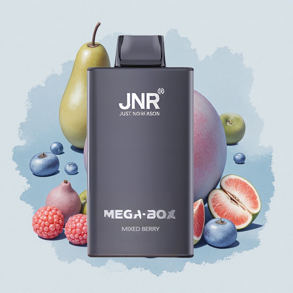 JNR Mega Box 25000 Смесени горски плодове с 30мл течност и бързо зареждане