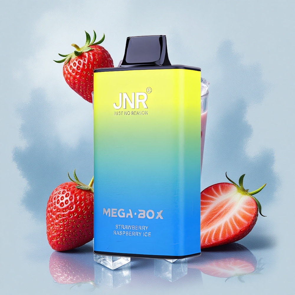 JNR Mega Box 25000 Ягода Малина Лед 30ml Dual Mesh