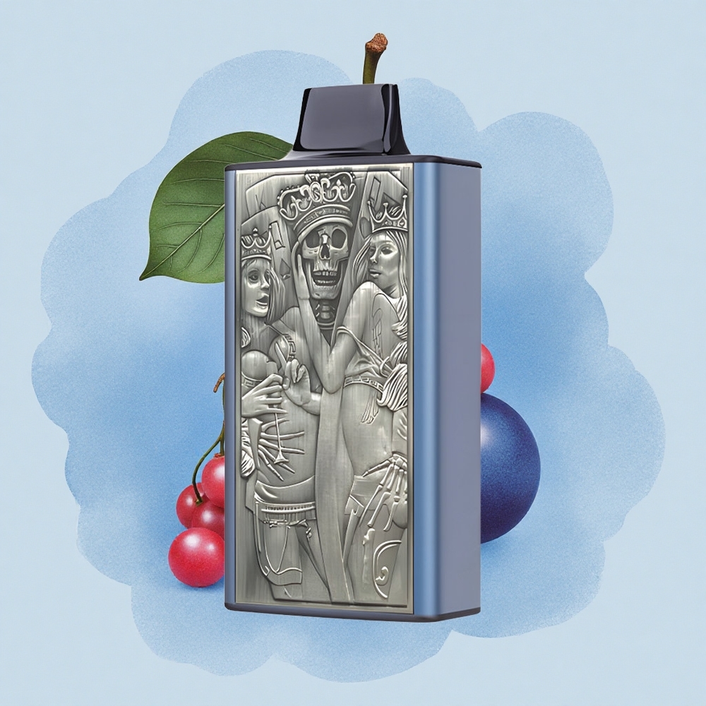 JNR Mega Box 25000 Синьо Малинова Череша с Двойна Мрежа и Тип-C