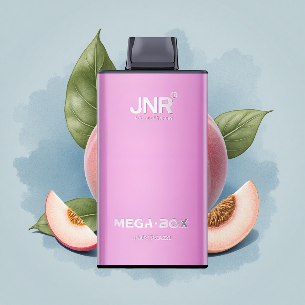 JNR Mega Box 25000 Сочен Праскова Двойна Мрежа & Тип-C