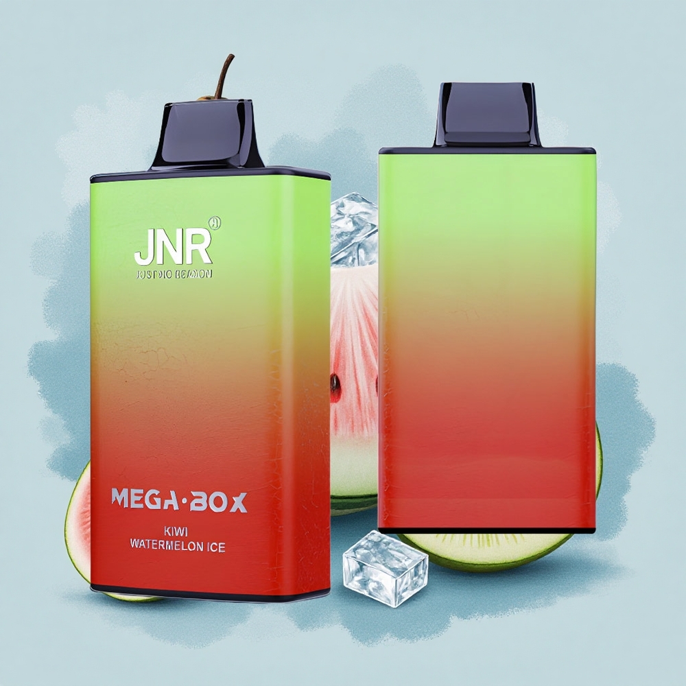 JNR Mega Box 25000 Киви Диня Лед Тип-C Бърз Заряд Двойна Мрежа