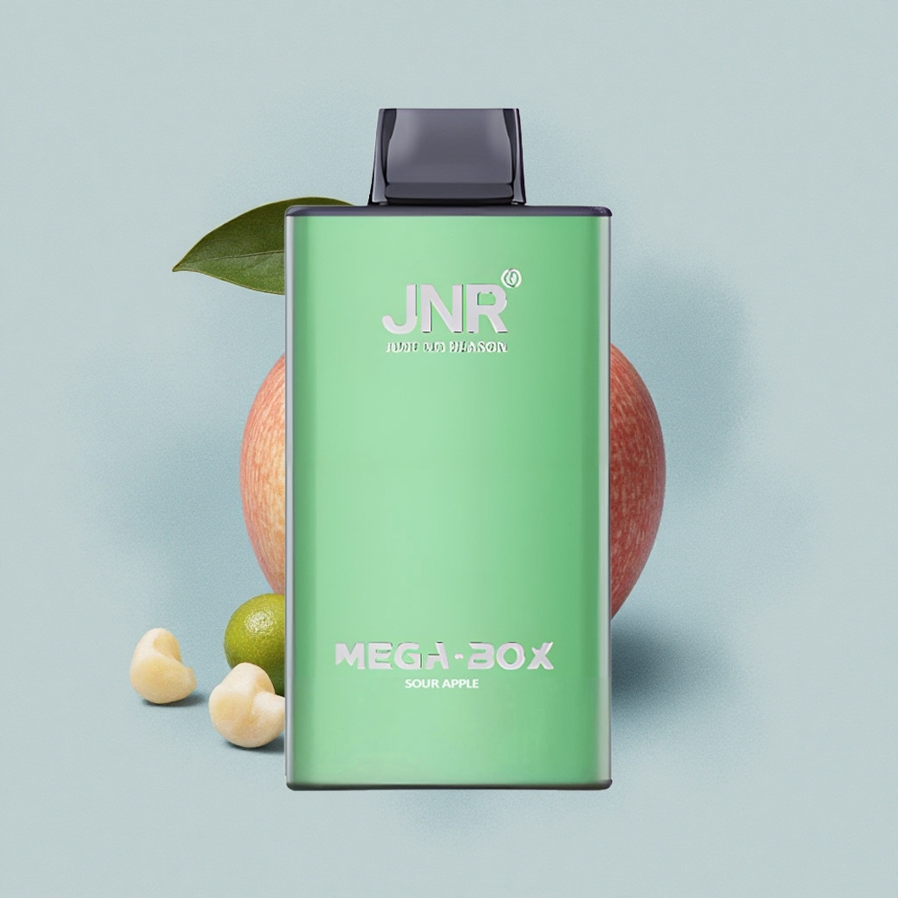 JNR Mega Box 25000 Кисела Ябълка Dual Mesh 30ml Type-C