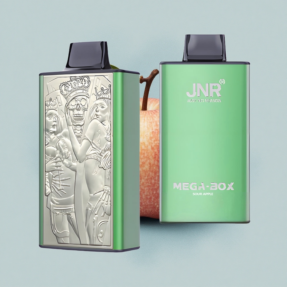 JNR Mega Box 25000 Кисела Ябълка Dual Mesh 30ml Type-C
