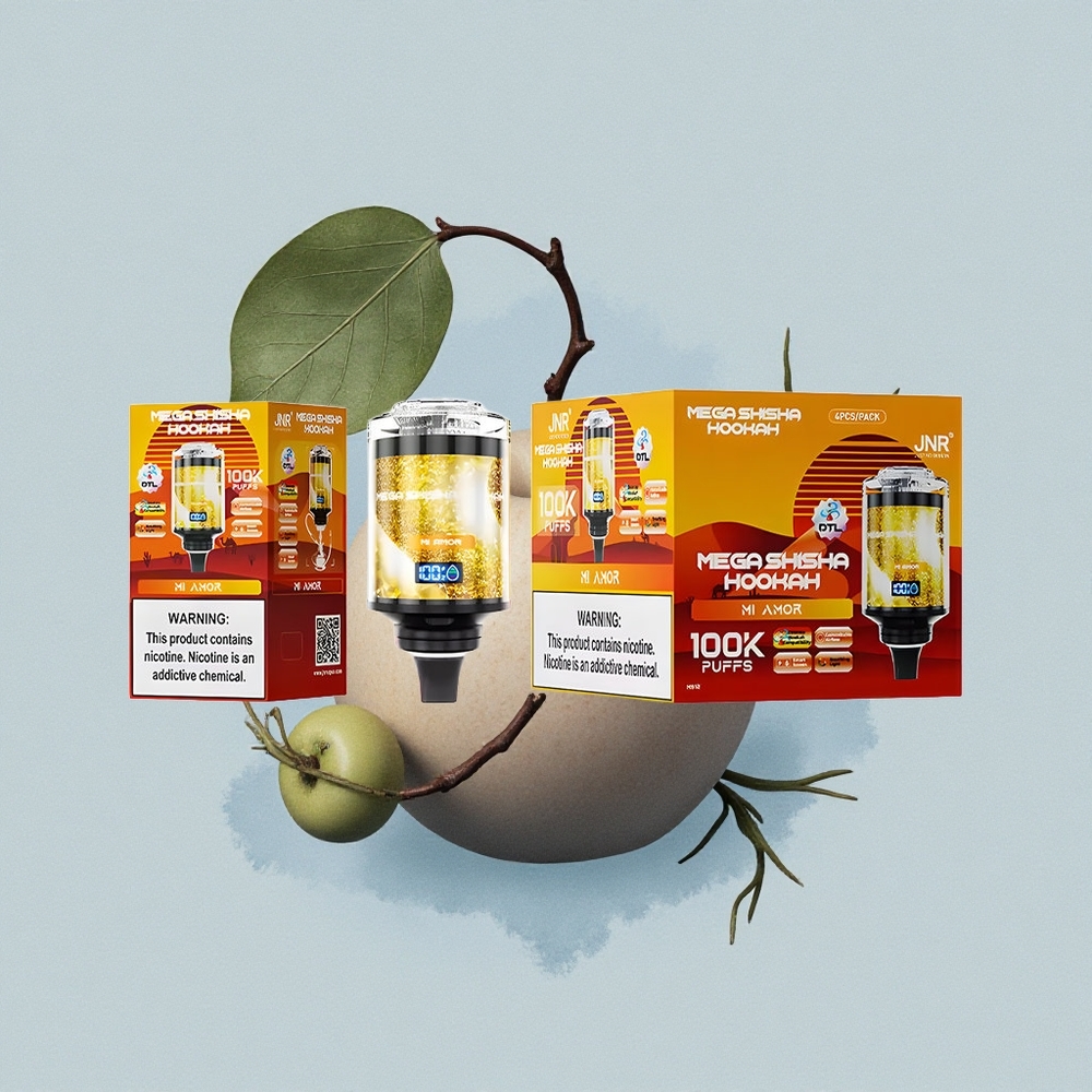 JNR Mega Shisha Hookah 100K Моя Любов 2200mAh Тип-C