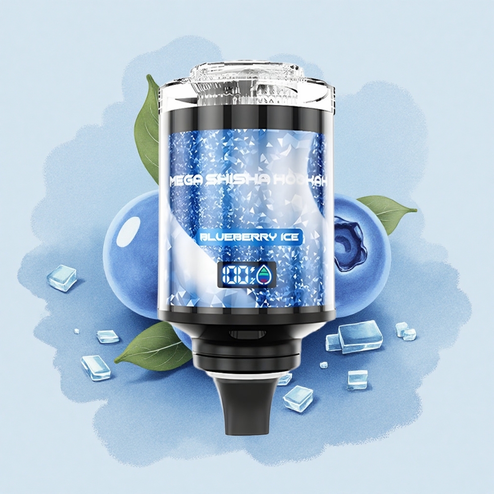 JNR Mega Shisha Hookah 100K Боровинков Лед 2200mAh Тип-C