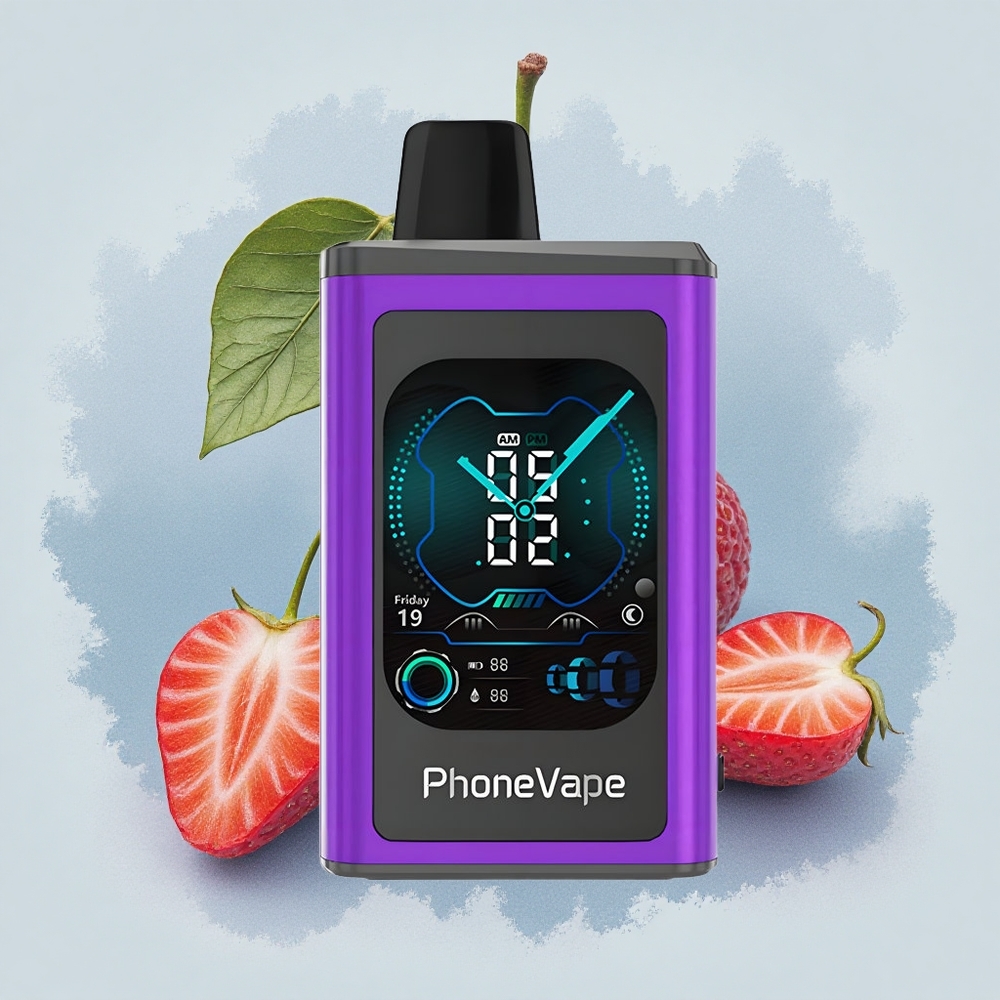 JNR PhoneVape 30000 Череша Ягода Малина Тип-C Дисплей Блокира