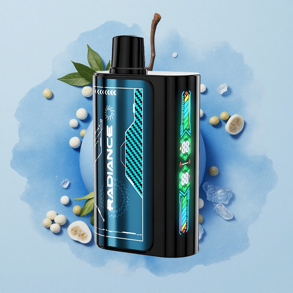 JNR Radiance 31000 Синьо Малинов Лед 28мл Двойна Мрежа 950мАч