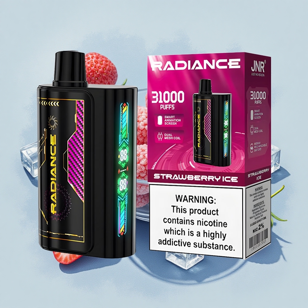 JNR Radiance 31000 Ягода Лед 28мл Двойна Мрежа 950мАч