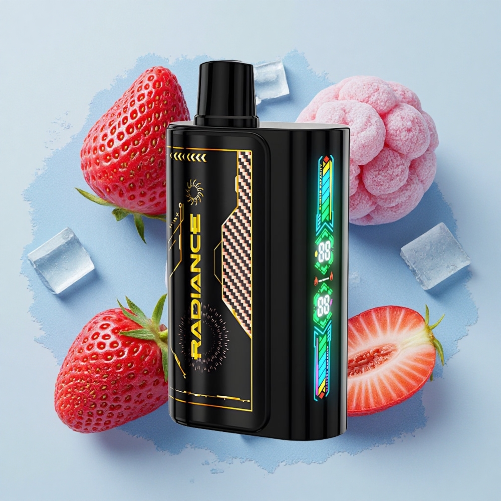 JNR Radiance 31000 Ягоди Малини Череши Лед 28мл Dual Mesh 950mAh