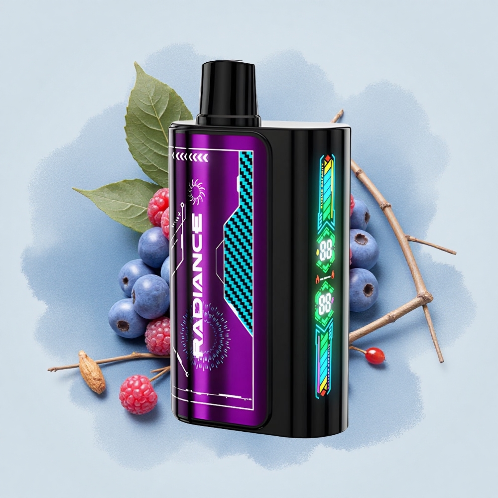 JNR Radiance 31000 Червена боровинка кисела малина 28мл Dual Mesh