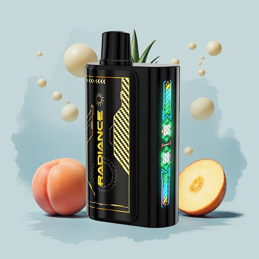 JNR Radiance 31000 Праскова Манго Ананас Двойна Мрежа Батерия 950 mAh