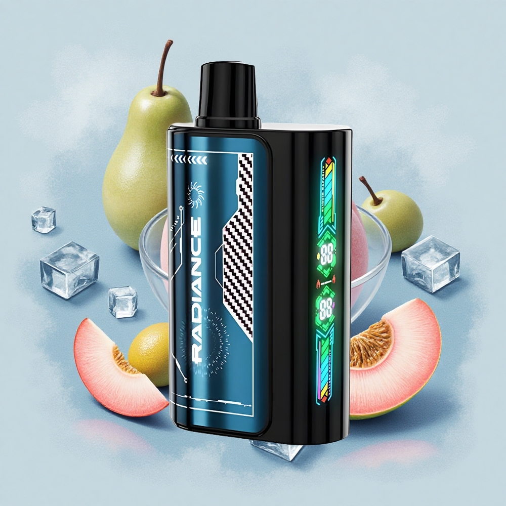 JNR Radiance 31000 Лятна Праскова Лед с Dual Mesh Coil и Type-C Зарядно