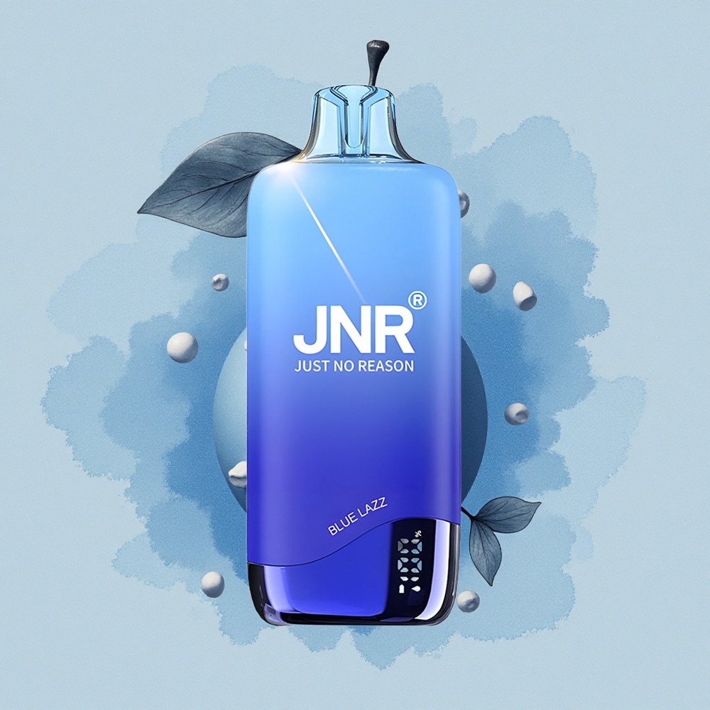 JNR Rainbow 10500 Син Лаз 10500 Пуфове 18мл Мрежов Намотка