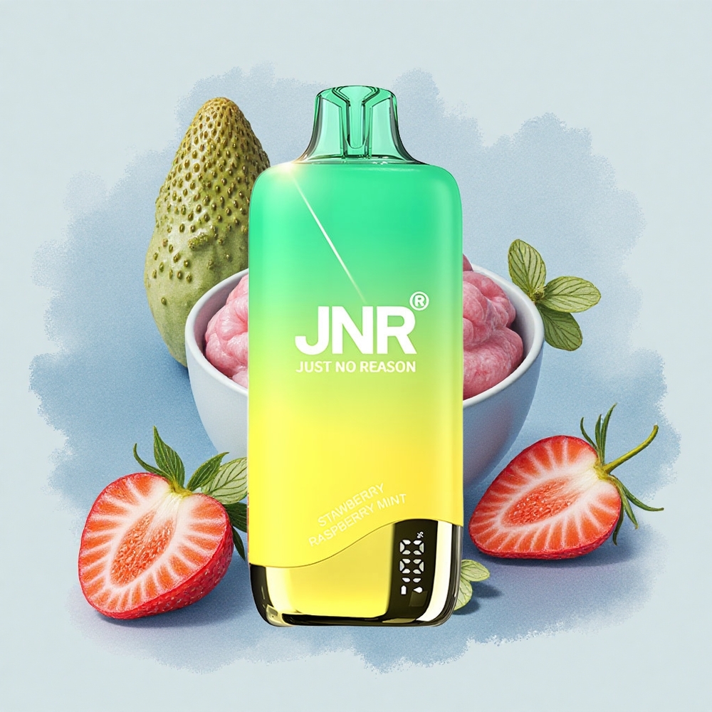 JNR Rainbow 10500 Ягода Малина Мента 18мл 0.8ом