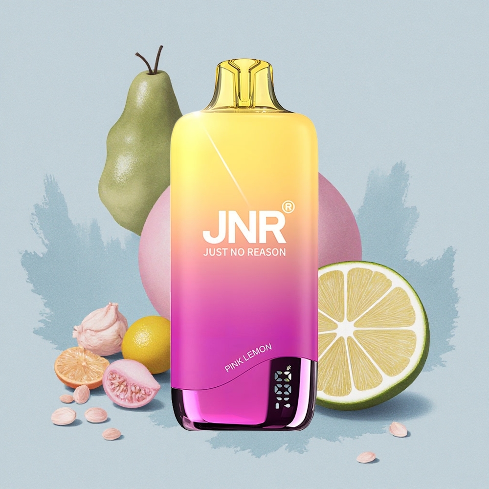 JNR Rainbow 10500 Розов лимон 600mAh 18ml мрежов намотка