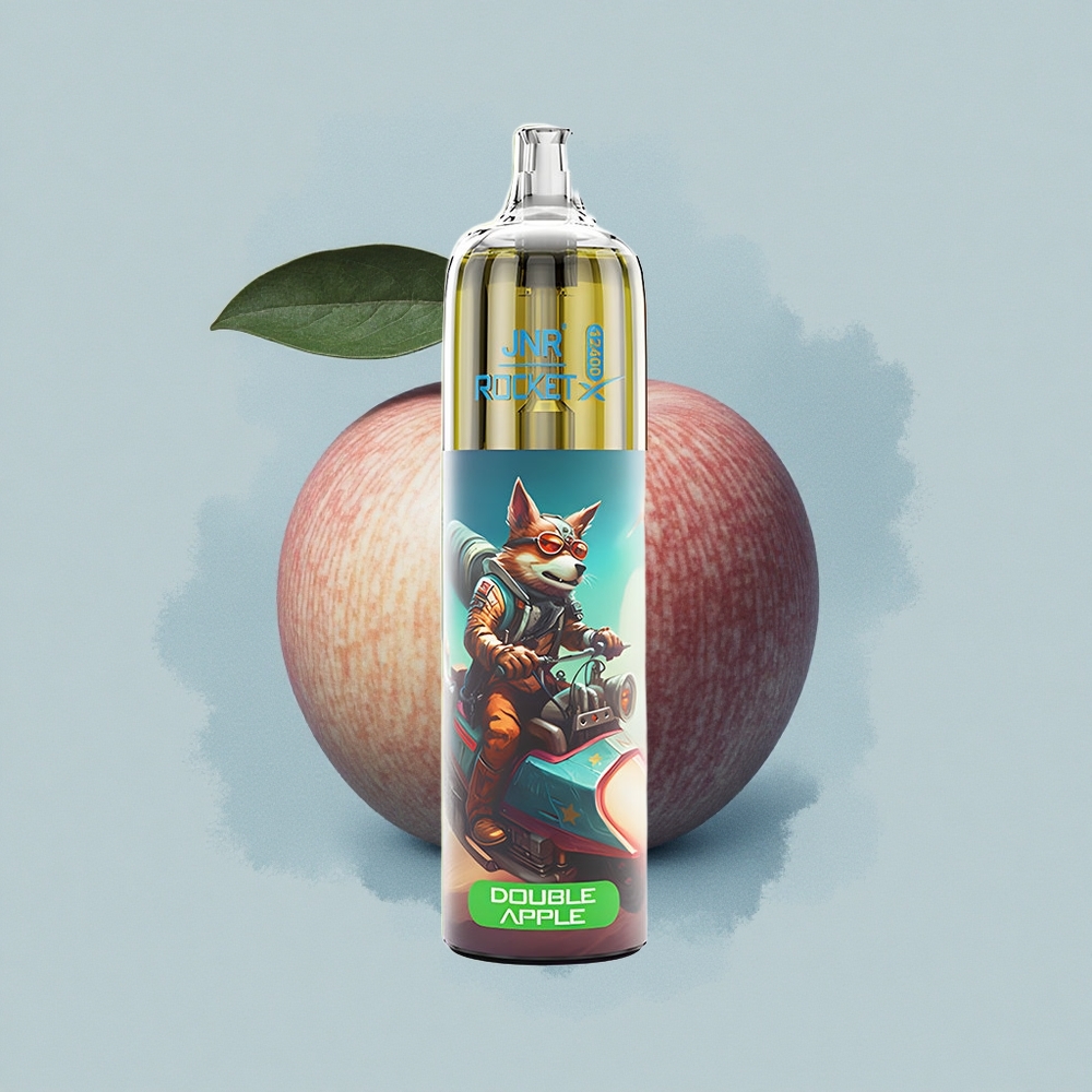 JNR Rocket-X 12400 Двойна Ябълка с RGB Светлини и Тип-C Заряда