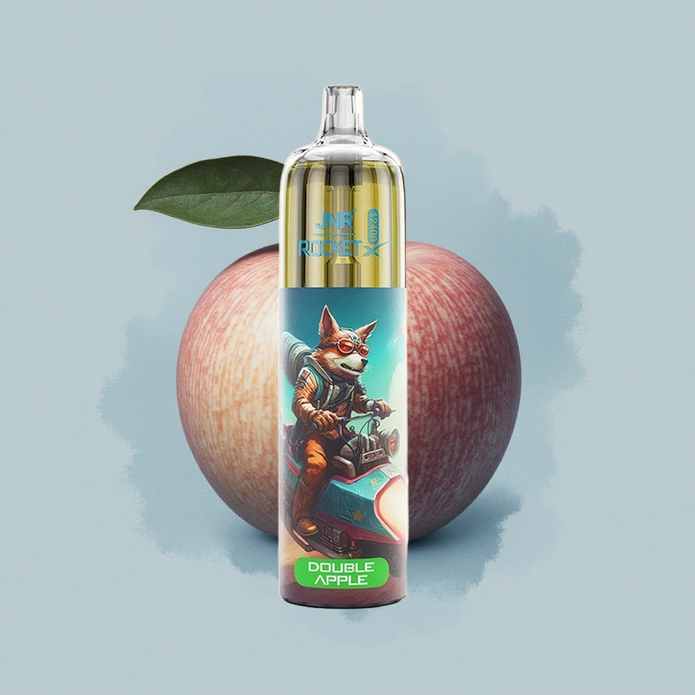 JNR Rocket-X 12400 Двойна Ябълка с RGB Светлини и Тип-C Заряда