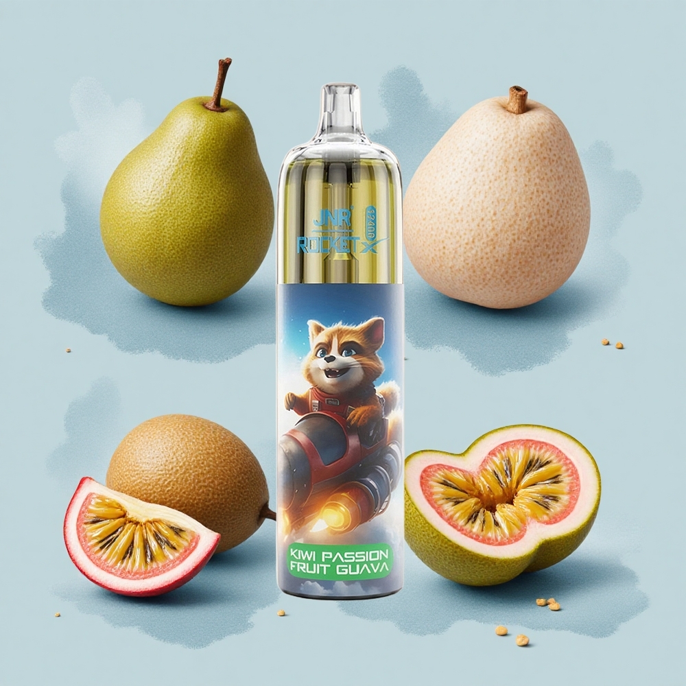 JNR Rocket-X 12400 Киви Пасъон Фрут Гуава RGB Осветление Бърз Заряд
