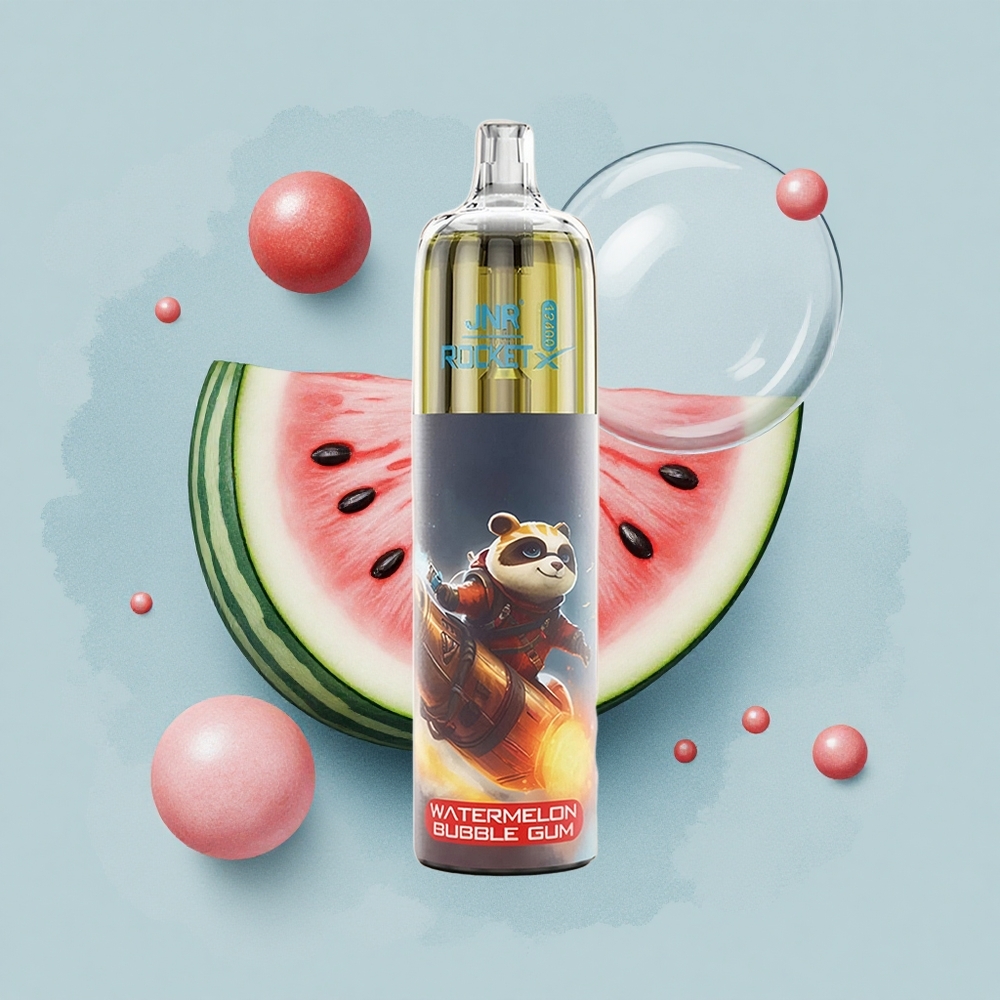 JNR Rocket-X 12400 Диня Балончева Дъвка с Регулируем Въздушен Поток и RGB Осветление