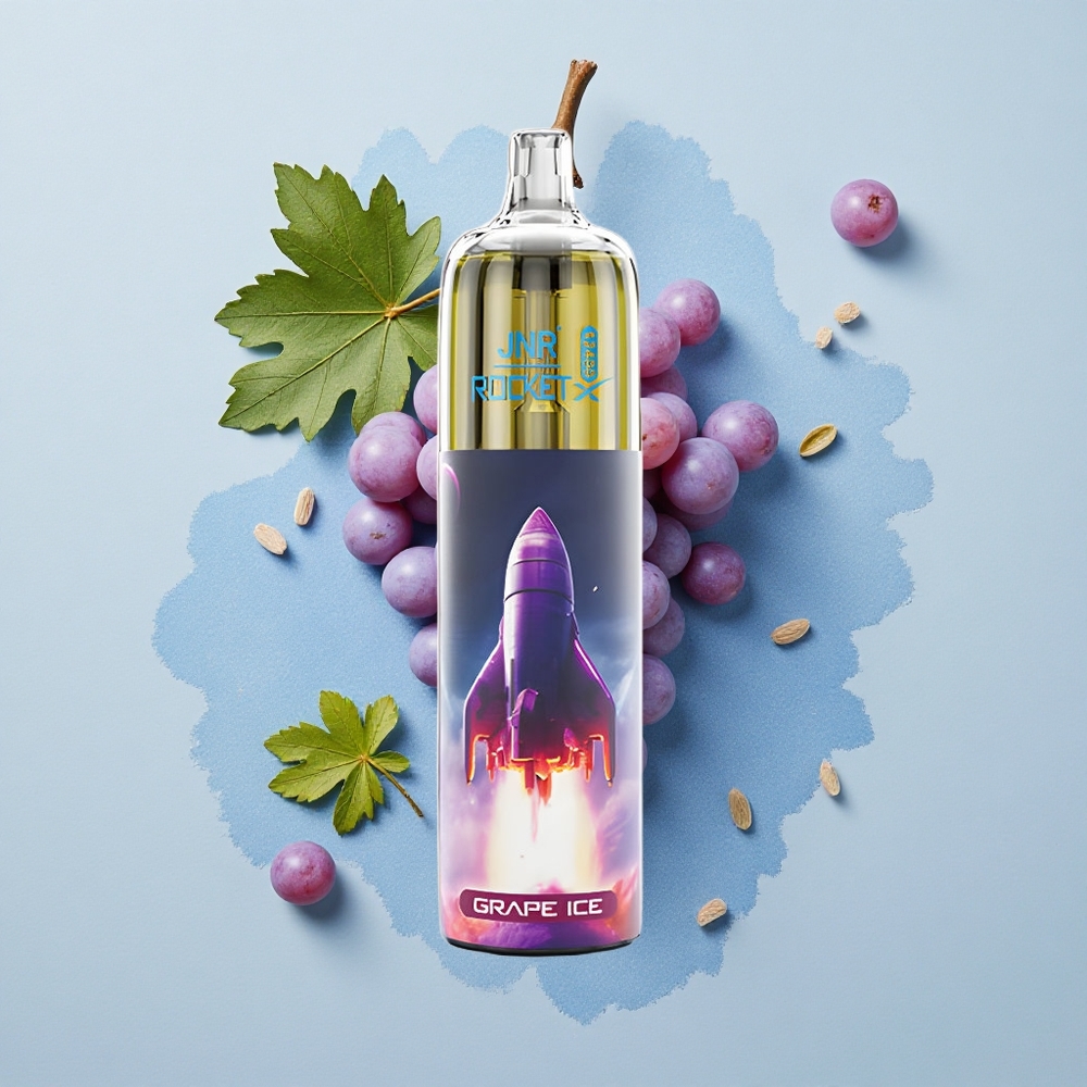 JNR Rocket-X 12400 Гроздов лед RGB с мрежеста намотка и бързо зареждане