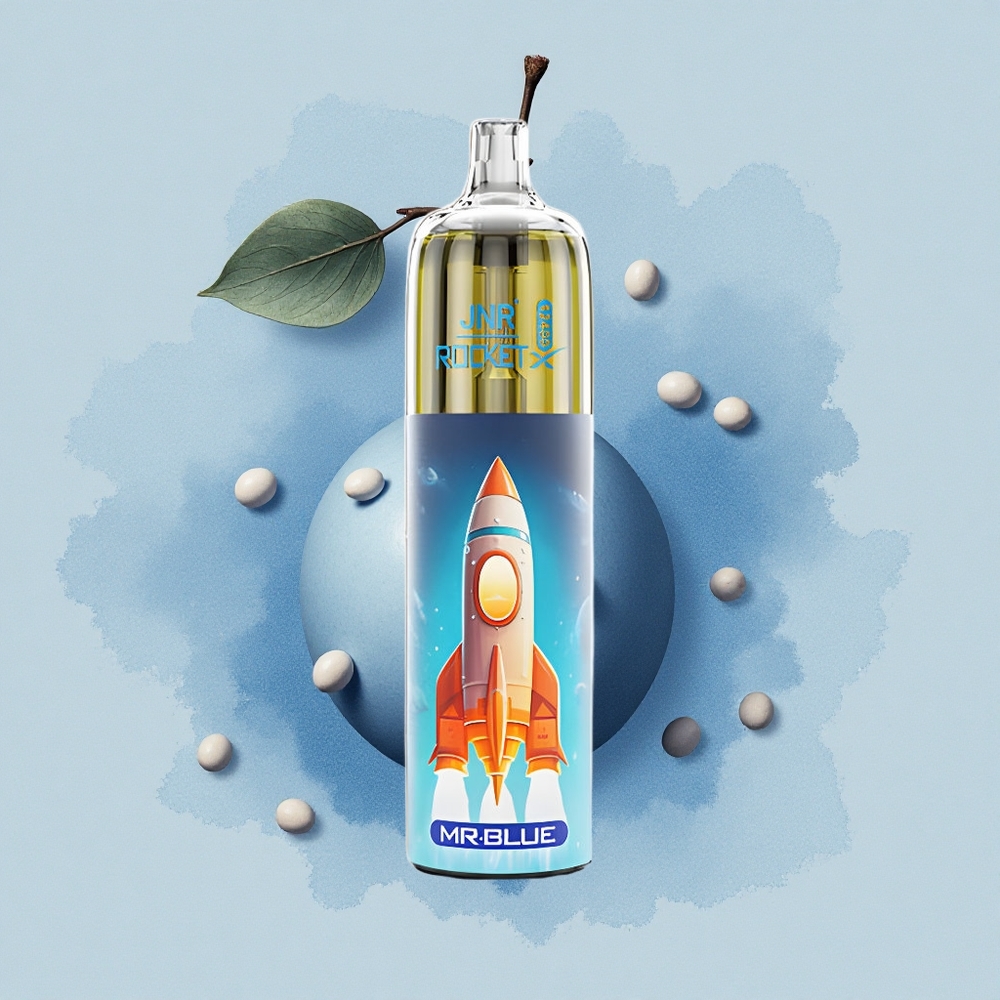 JNR Rocket-X 12400 Г-н Син RGB Мрежово Намотка Бърз Заряд