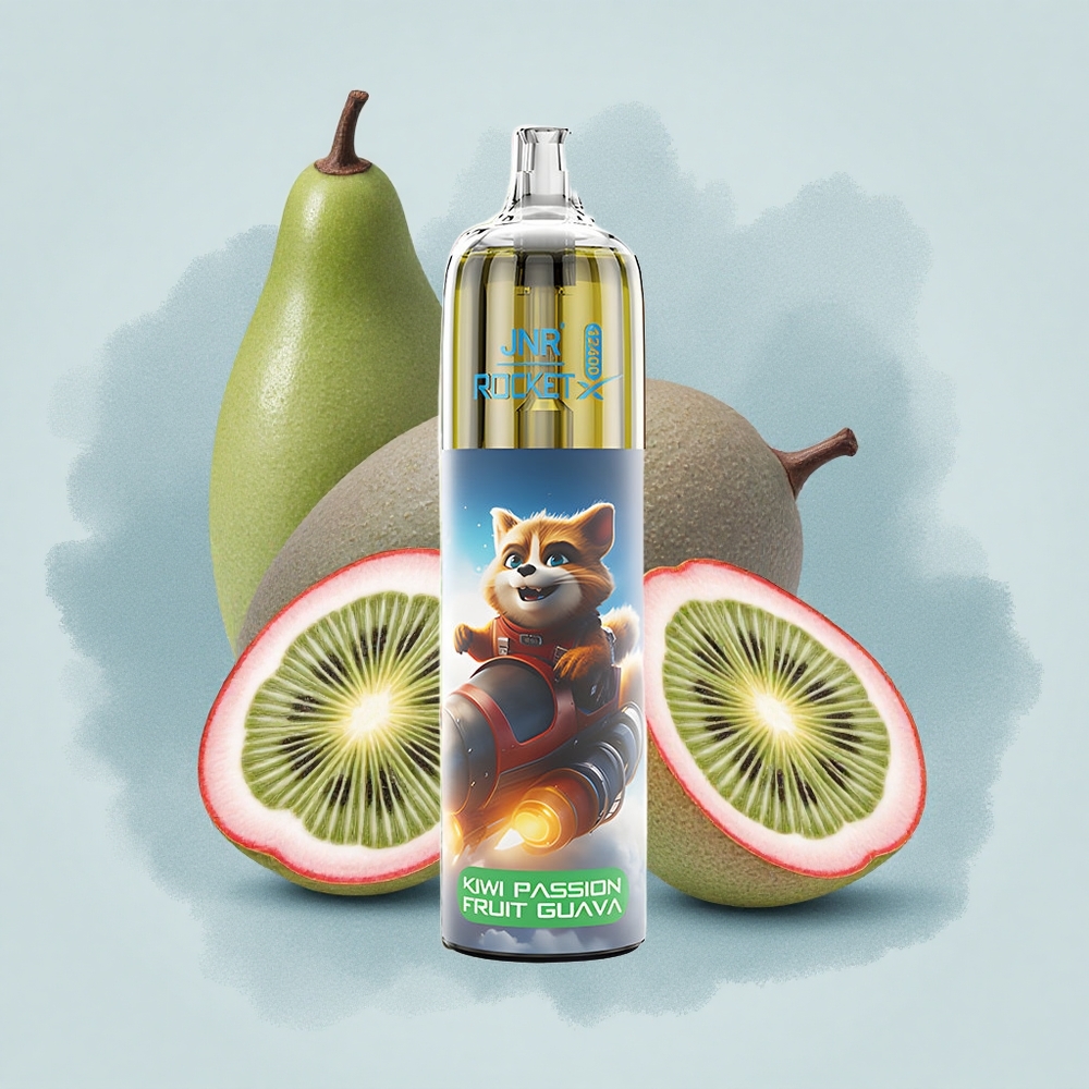 JNR Rocket-X 12400 Киви Страст Гуава с Регулируем въздушен поток и RGB светлини
