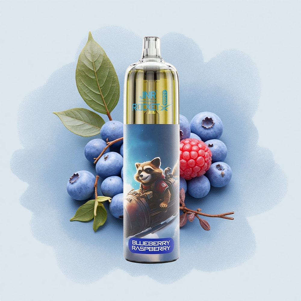 JNR Rocket-X 12400 Боровинка Малина Мехова Намотка Бърз Заряд