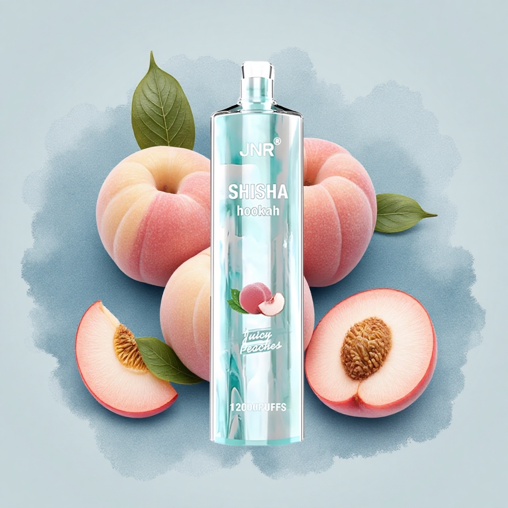 JNR Shisha Hookah 12000 Сочени Праскови 24мл Бързо Зареждане