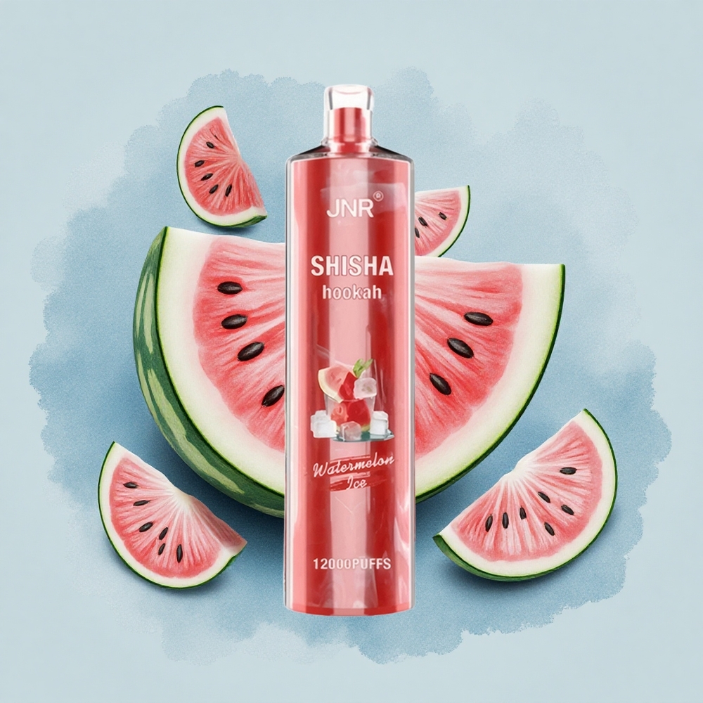 JNR Shisha Hookah 12000 Динена Круш Сладолед 24ml 0.6 Ohm