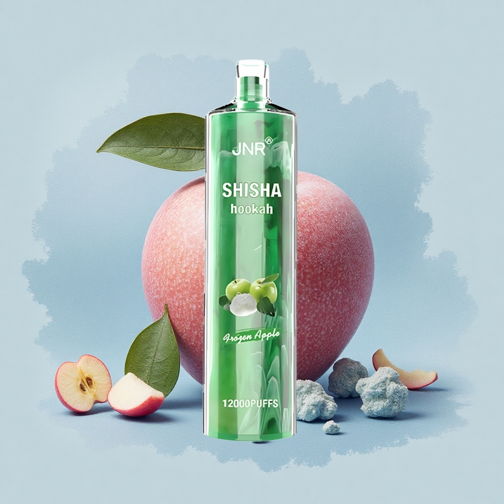 JNR Shisha Hookah 12000 Замръзнала Ябълка 750mAh Тип-C
