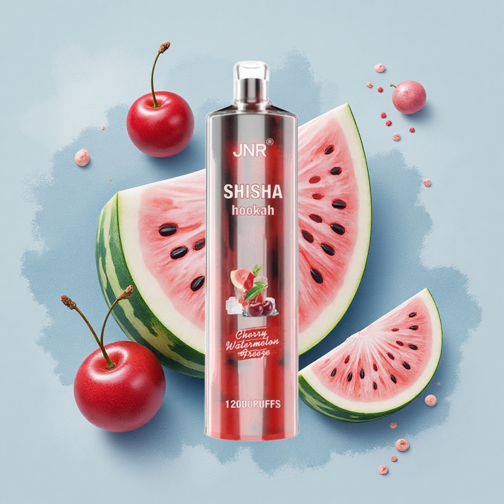 JNR Shisha Hookah 12000 Черешов Диня Замразяване 750mAh Type-C