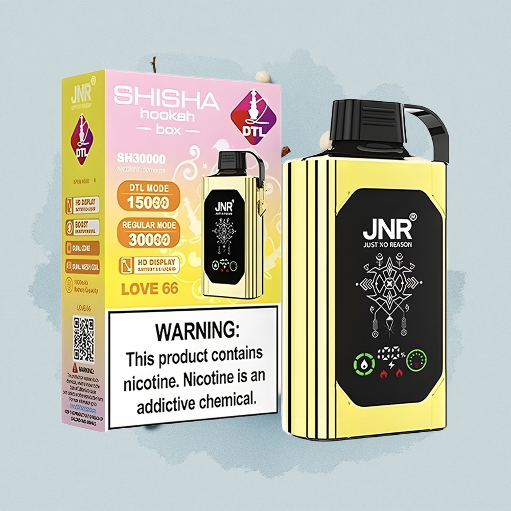 JNR Shisha Hookah Box 20500 Любов 66 HD Двойна Мрежа 25мл