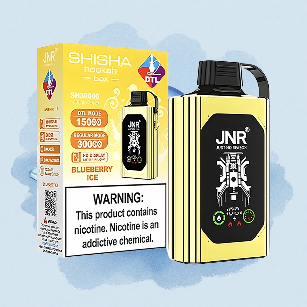 JNR Shisha Hookah Box 20500 Боровинков Лед HD Двойна Магнитна Намотка 25мл