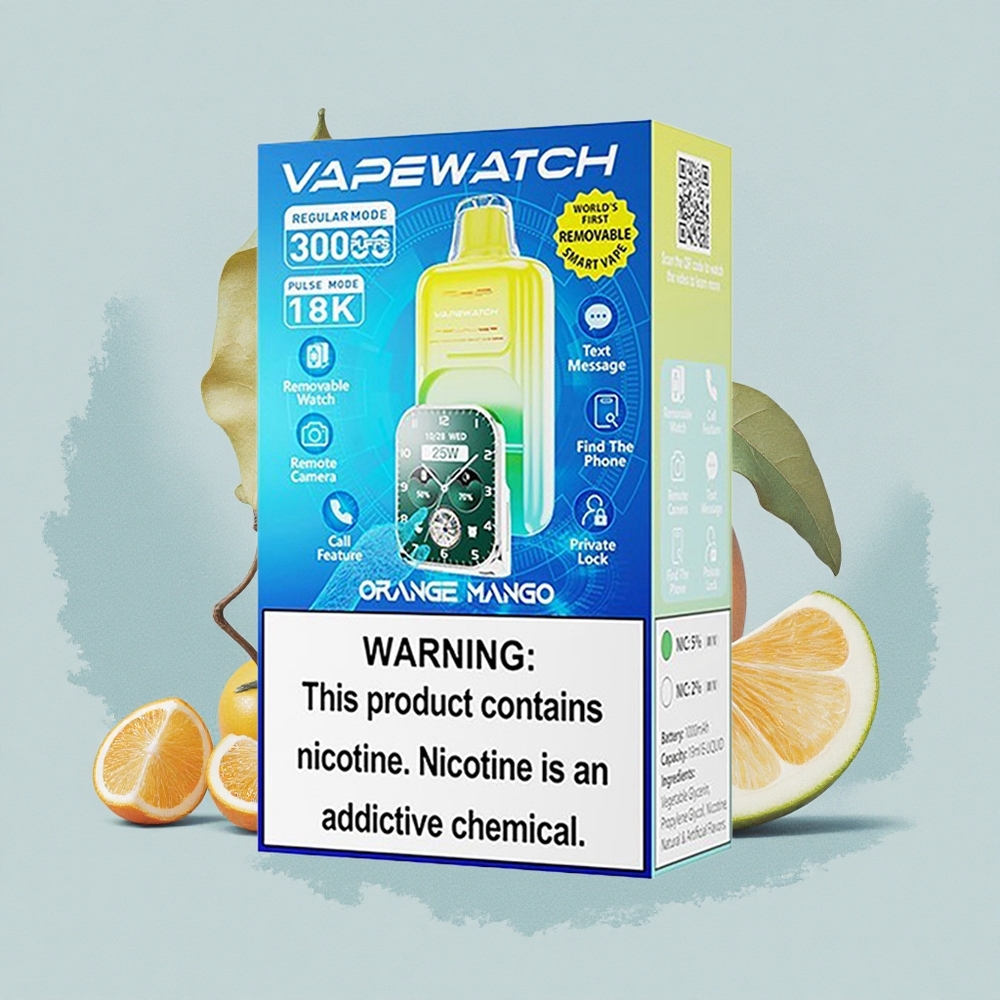 JNR VapeWatch 30000 Портокалово Манго 1000mAh Dual Mesh