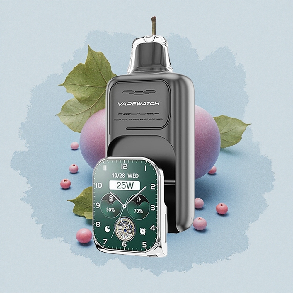 JNR VapeWatch 30000 Тройна Ягода Dual Mesh 19mL Type-C