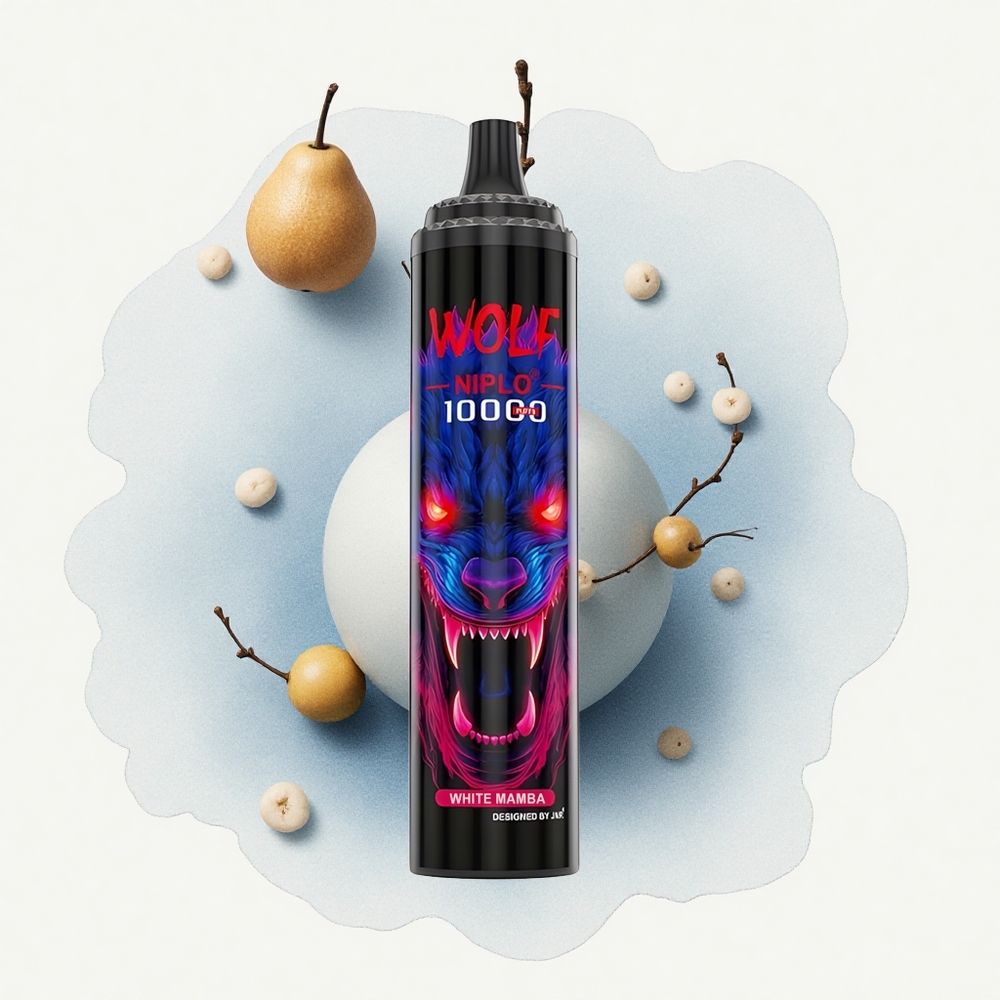 JNR Wolf Niplo 10000 Бяла Мамба 20мл 5% Type-C