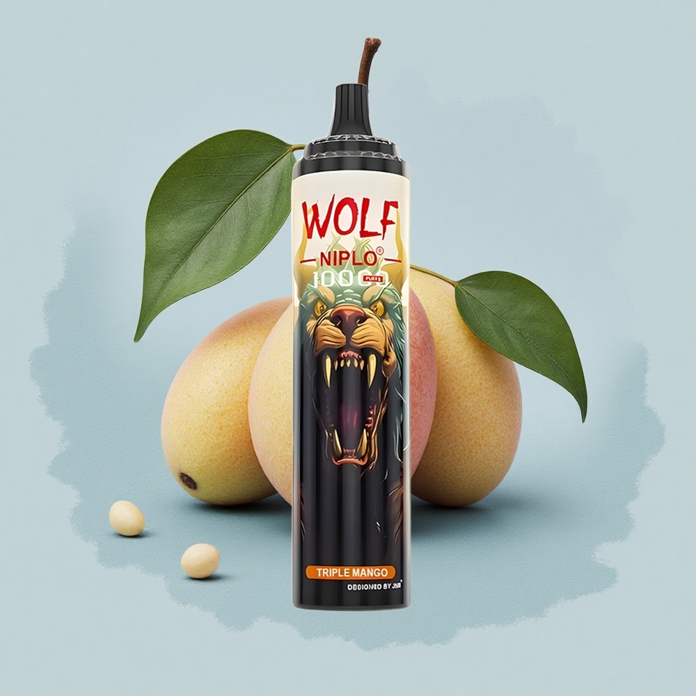 JNR Wolf Niplo 10000 Тройна Манго 20мл Тип-C 650мAh