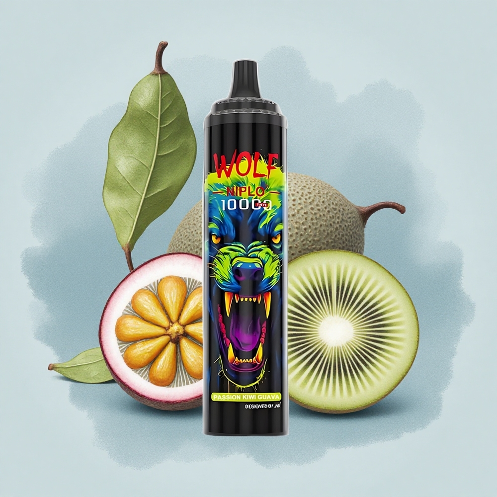 JNR Wolf Niplo 10000 Страст Киви Гуава 20ml 5% Type-C