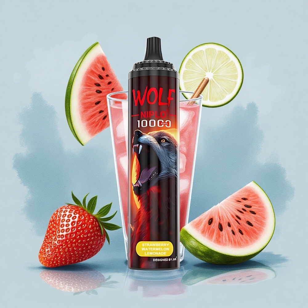 JNR Wolf Niplo 10000 Ягода Диня Лимонада 20ml 5% Type-C