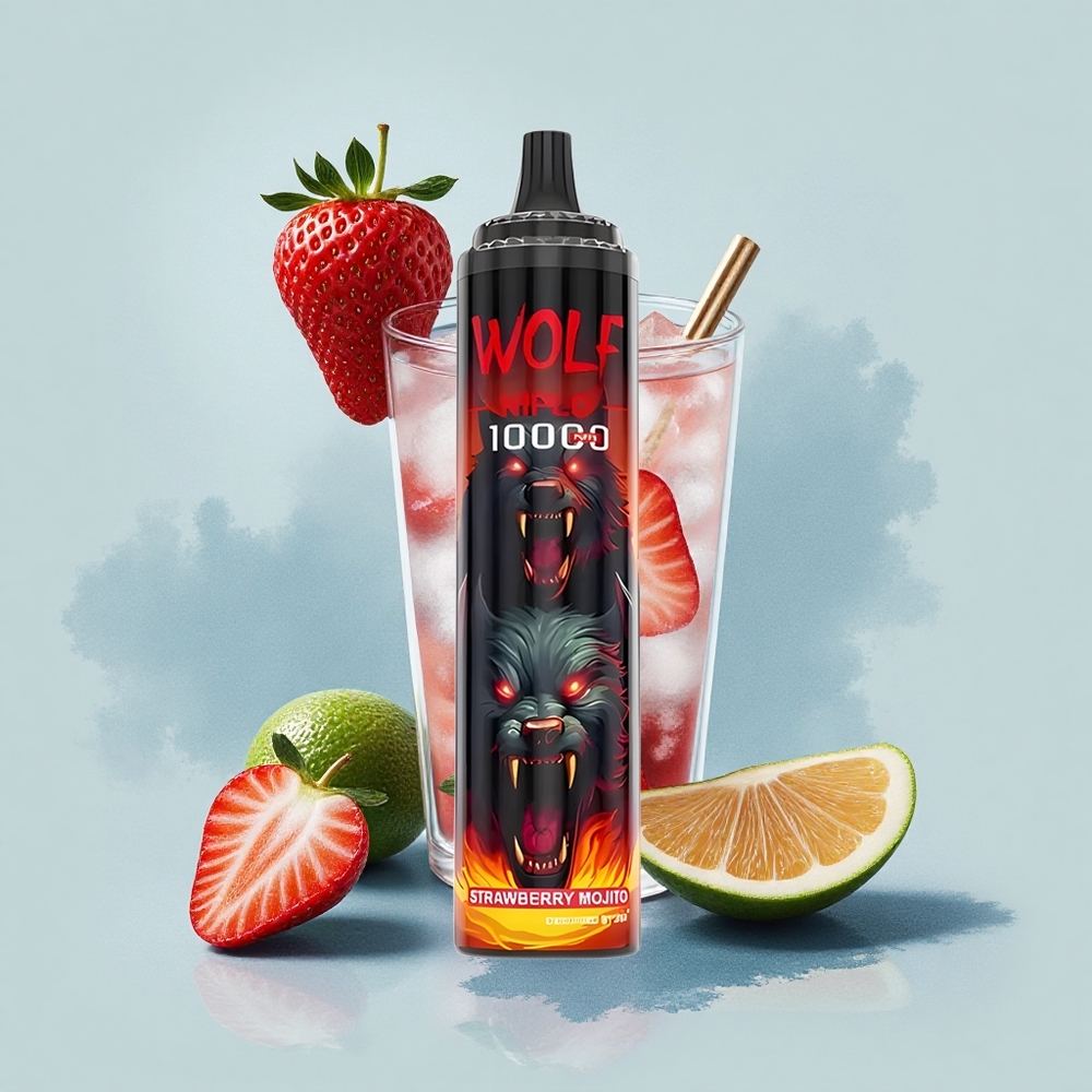 JNR Wolf Niplo 10000 Ягода Мохито 20ml 650mAh Type-C