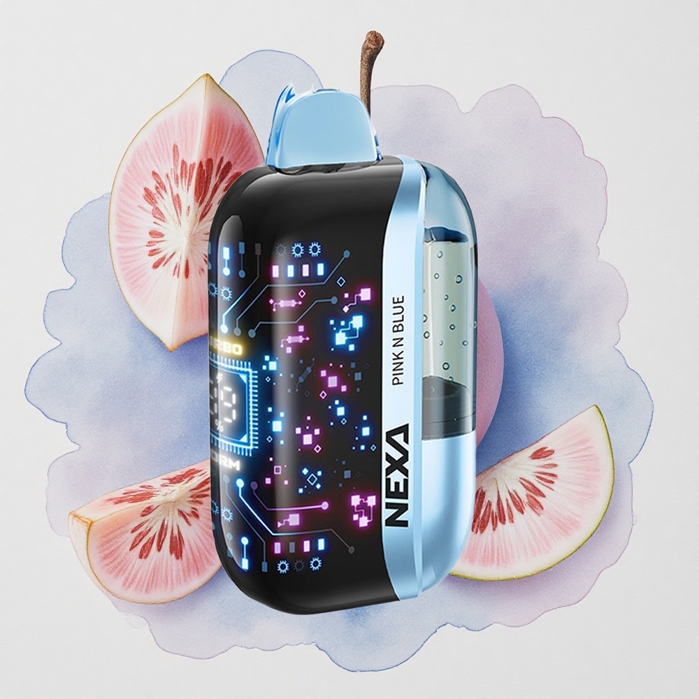 NEXA Ultra 50000 Puffs Розово и Син 20мл 5% Никотин Dual Mesh