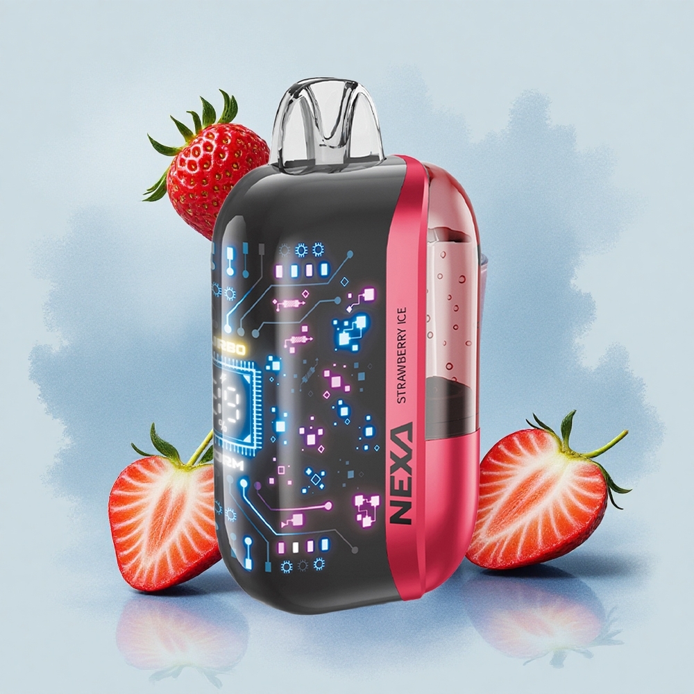 NEXA Ultra 50000 Puffs Ягода Лед 20мл 5% Никотин Dual Mesh