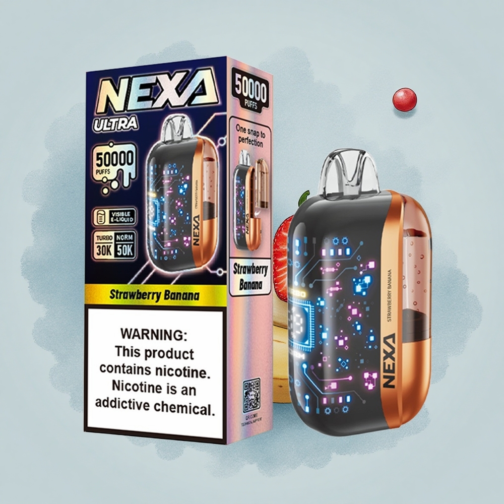 NEXA Ultra 50000 Puffs Ягодова Банана с 20мл и 5% Никотин