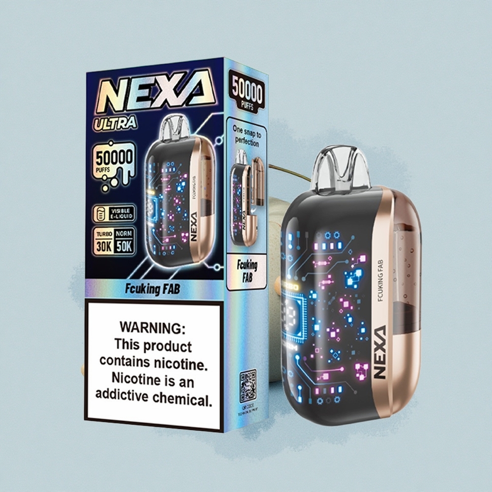 NEXA Ultra 50000 Puffs Фъккинг Фаб Ултра 20мл 5% Никотин